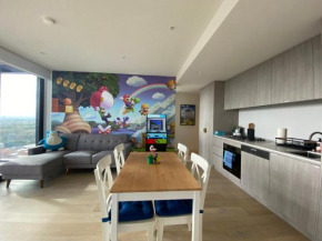 Nintendo Theme-Adelaide CBD-King Bed-Gym-BBQ, Adelaide